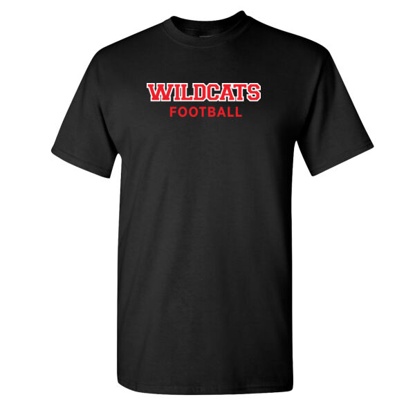 Gildan Men's Wildcats Football Printed T-Shirt Thumbnail