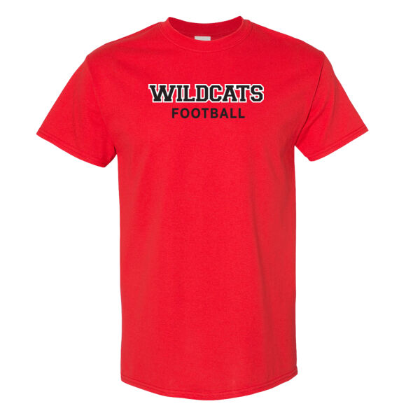 Gildan Men's Wildcats Football Printed T-Shirt Thumbnail