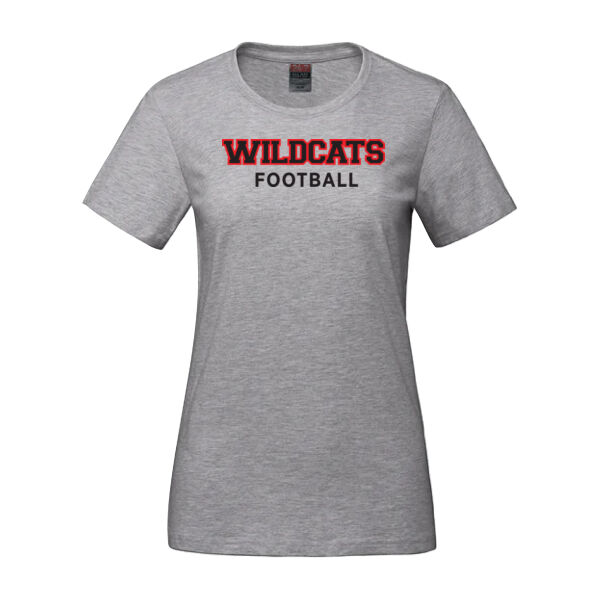 Parkour Women's Wildcats Football Printed T-Shirt Thumbnail