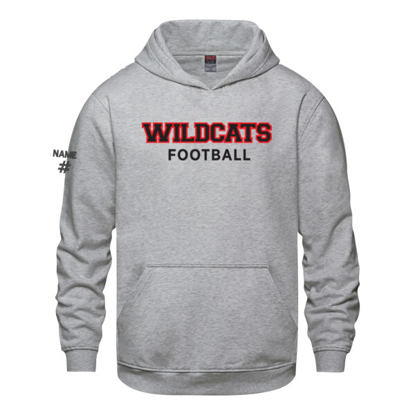 Vault Youth Wildcats Football Printed Hoodie Thumbnail
