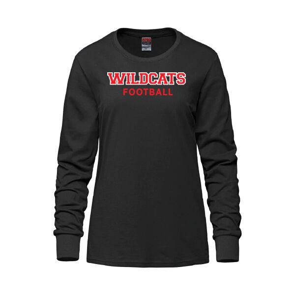 Breeze Women's Wildcats Football Printed Long Sleeve Thumbnail