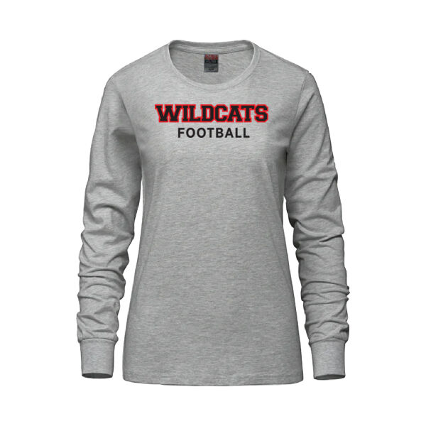 Breeze Women's Wildcats Football Printed Long Sleeve Thumbnail