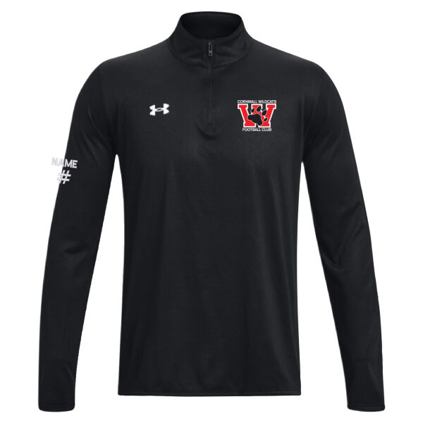 UA Unisex CWFC Paw Printed Quarter Zip Thumbnail