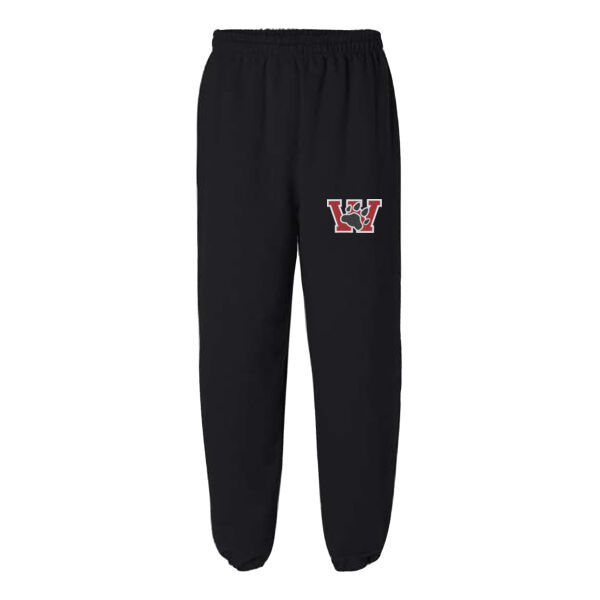 Gildan Unisex Paw Embroidered Sweatpants Thumbnail